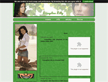 Tablet Screenshot of evangeline-lilly.hzik.com